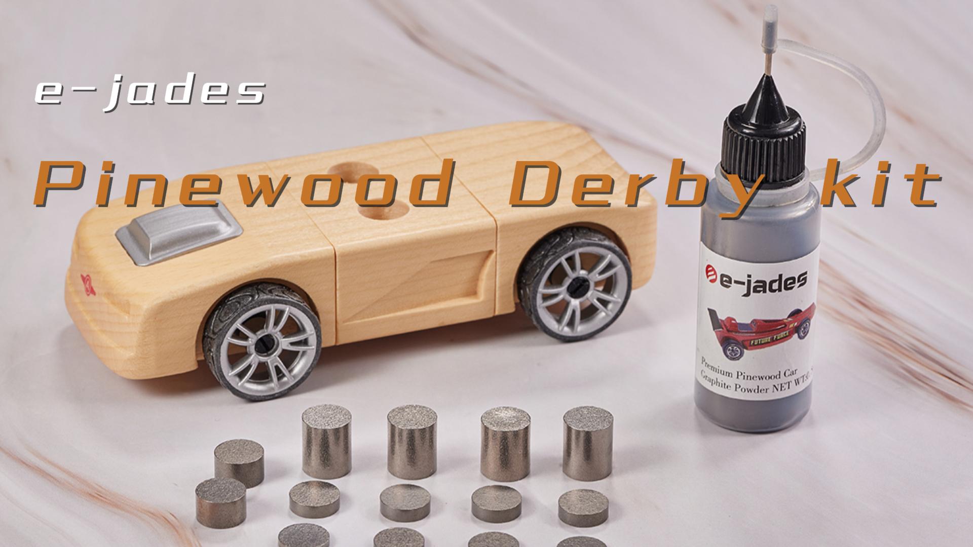 Complete Pinewood Derby Weight Kit - Tungsten Weights For Your 1/4 Scale Race Car