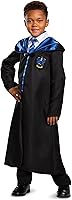 Vista 11 de Harry Potter Robe, Official Hogwarts Wizarding World Costume Robes, Classic Kids Size Dress Up Accessory