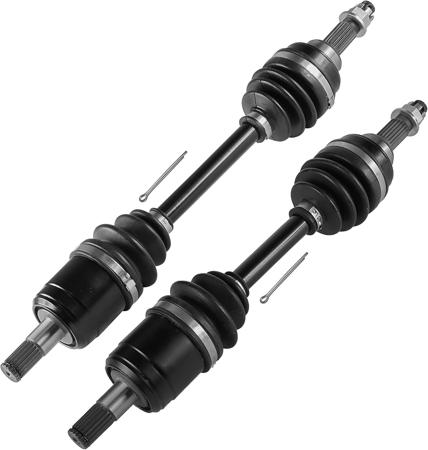 Caltric Front Right and Left Complete Cv Joint Axles Compatible with Honda Trx450Fe Trx450Fm Foreman 450 Es S 2002 2003 2004
