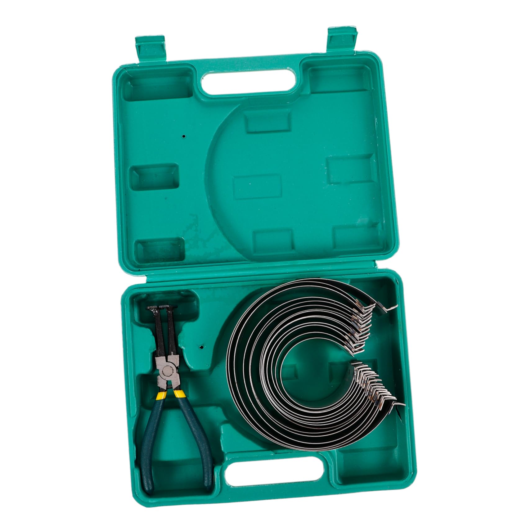 Kit Pinze per Fasce Elastiche Pistone Strumento Compressione Anelli Pistone Utensile Riparazione Motore Auto