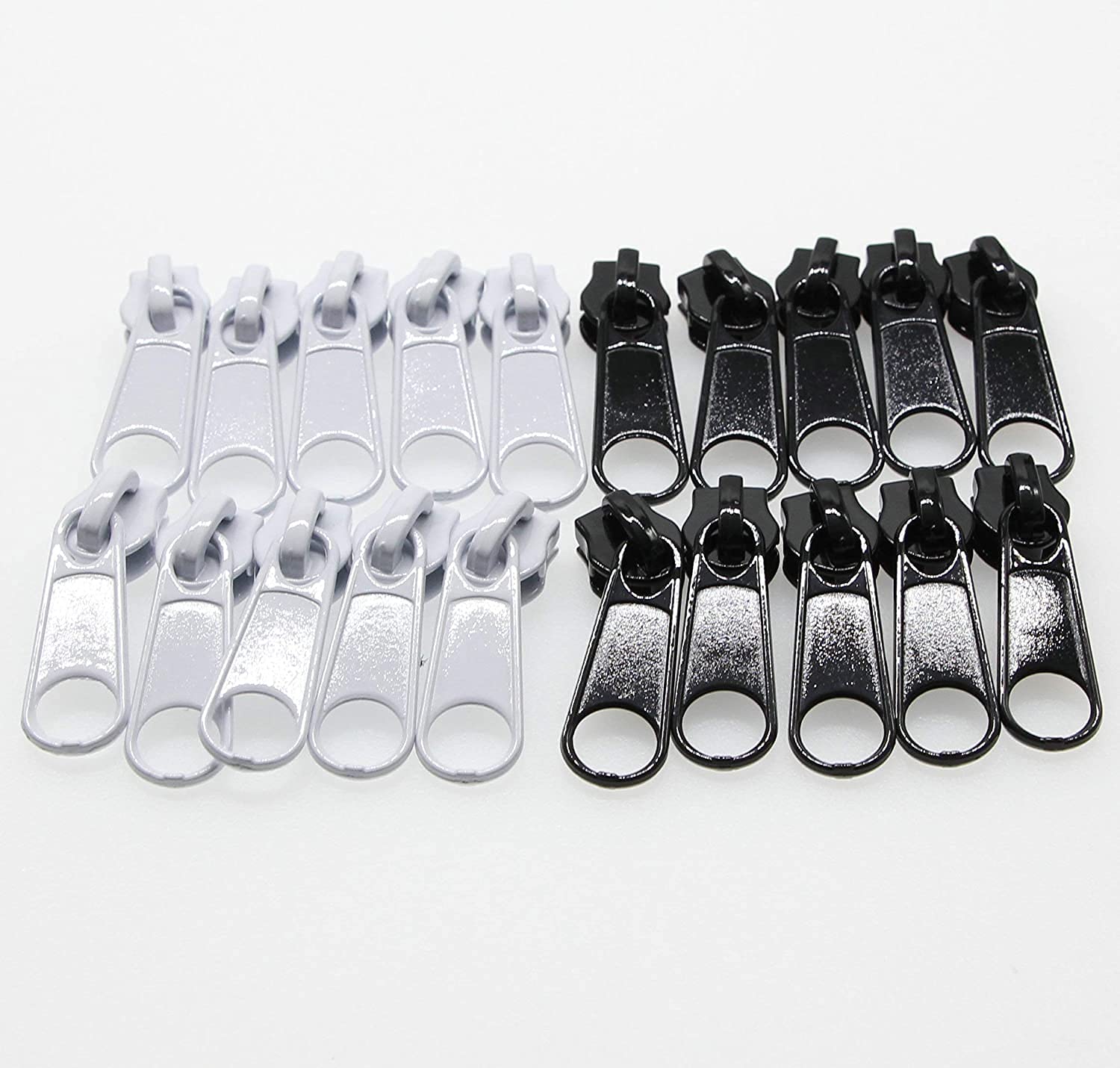 Kit Riparazione Cerniere Lampo - 12 Cursori Universali Per Giacche, Borse E Valigie - Foto 10