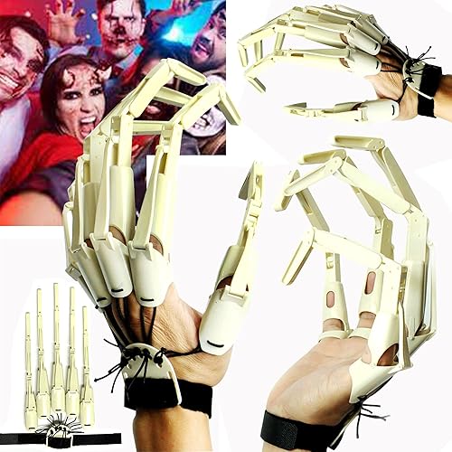 Dedos articulados, extensiones de dedo articuladas impresas en 3D que se adaptan a todos los tamaños de dedos, tan flexibles como tus propios dedos,