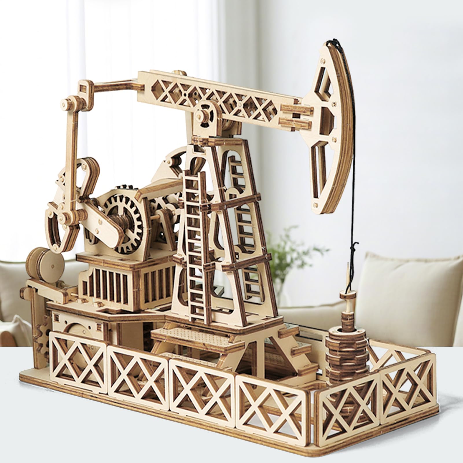 Robotime 3D Houten puzzel Burj Al Arab Hotel JPD460 35x18x21cm