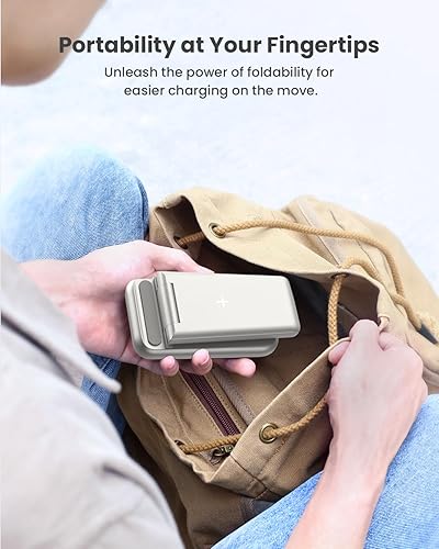 Miniatura 2 de GEEKERA Soporte de carga inalámbrico 3 en 1 para Apple Watch 7, 6, SE, 5, 4, 3, 2, Airpods 2Pro, iPhone 13 Pro Max13 Pro131212 Pro12 Pro Max