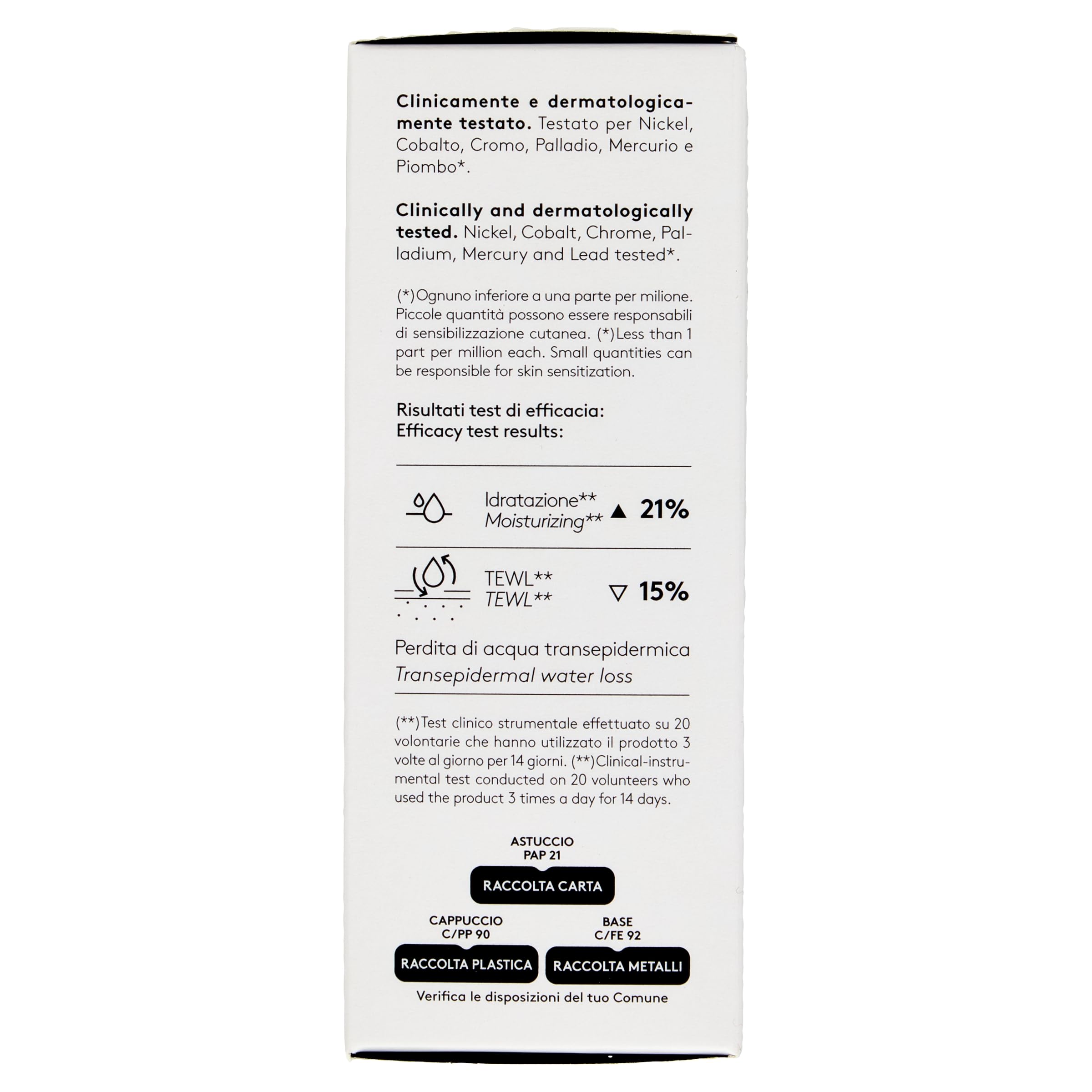Korff Balsamo Labbra Idratante e Riparatore, Idrata le Labbra con Acido Ialuronico e Vitamina E, Texture Sottile e Trasparente, Confezione da 4ml