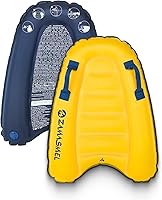 Zamasmel Kids Inflatable Boogie Board - Durable Lightweight Bodyboard for Beach Pool Wave Riding & Summer Fun