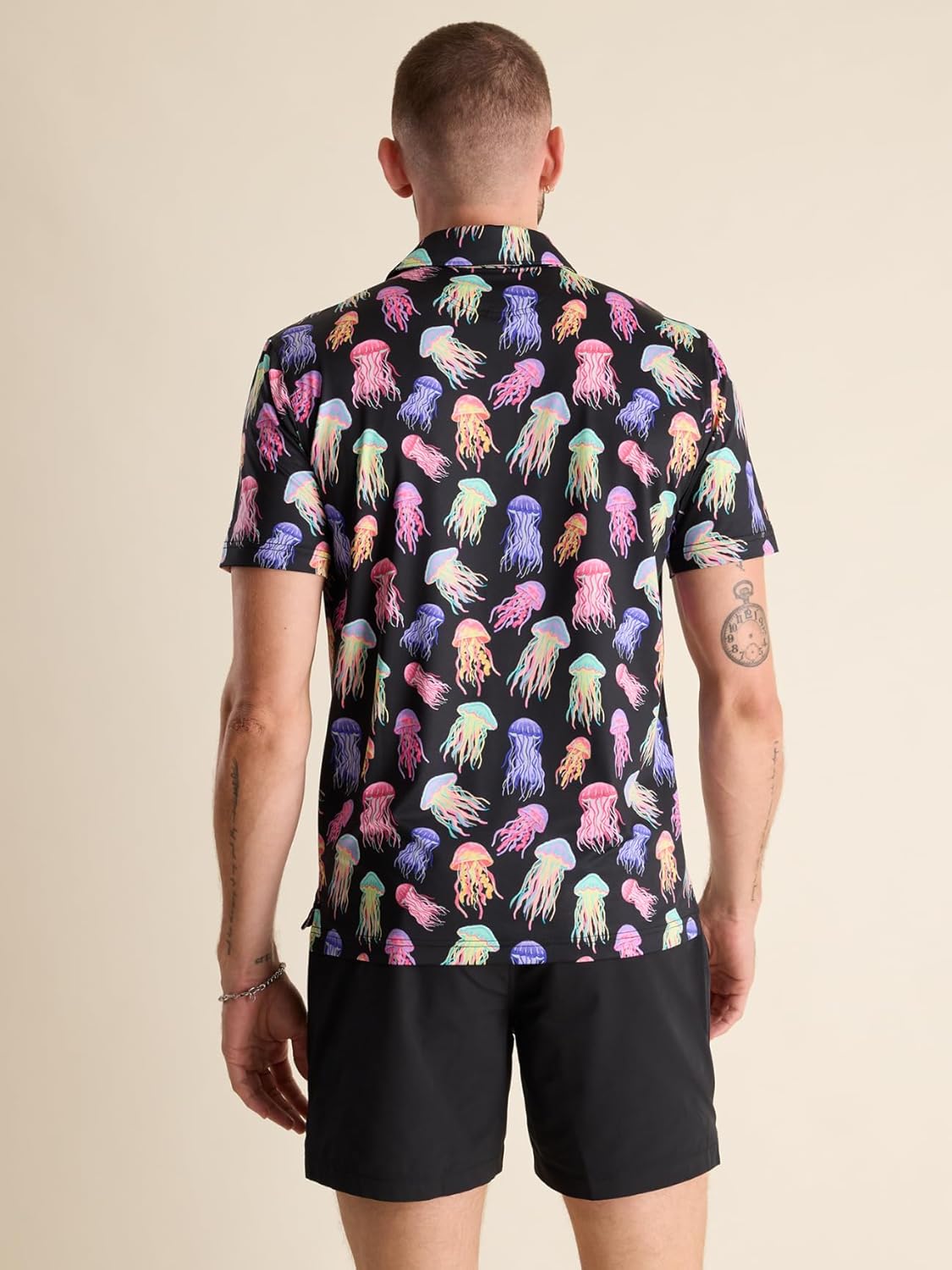 Chubbies Performance Mens Polo Stretchy, Breathable Golf Polo Mens Polo Shirts Short Sleeve