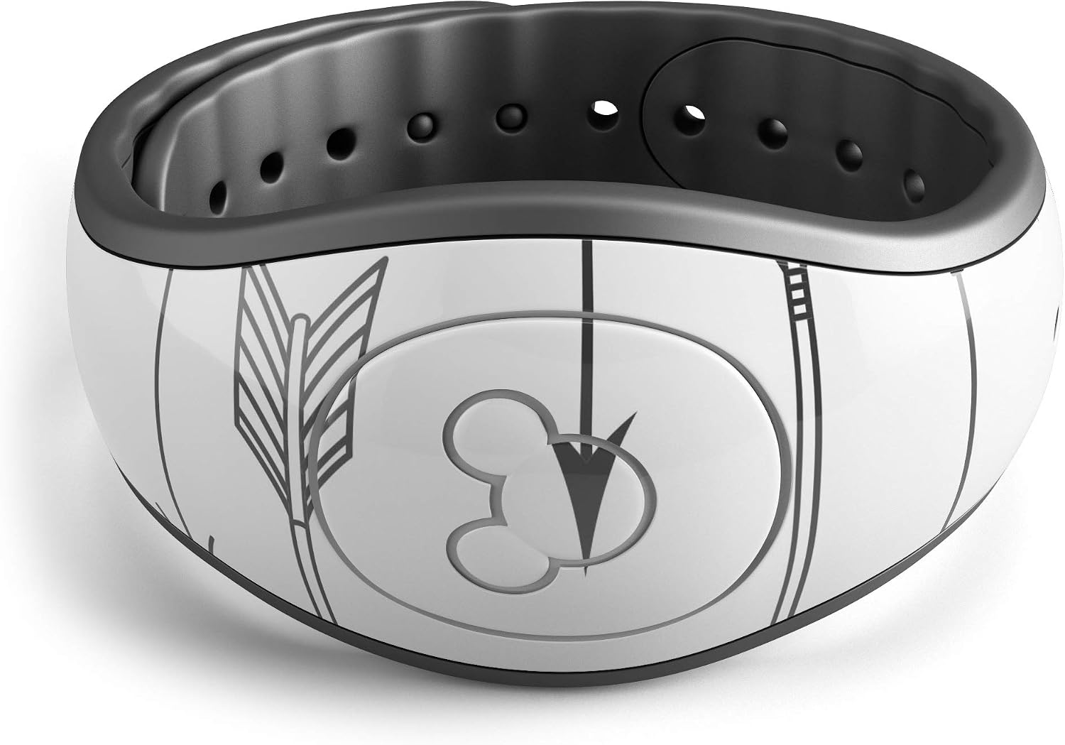 Design Skinz Animal Space Marble Agate Glitter Sticker Decal Scratch Resistant Skin Cover Compatible with Disney MagicBand+ (MagicBand Not Included) image 2
