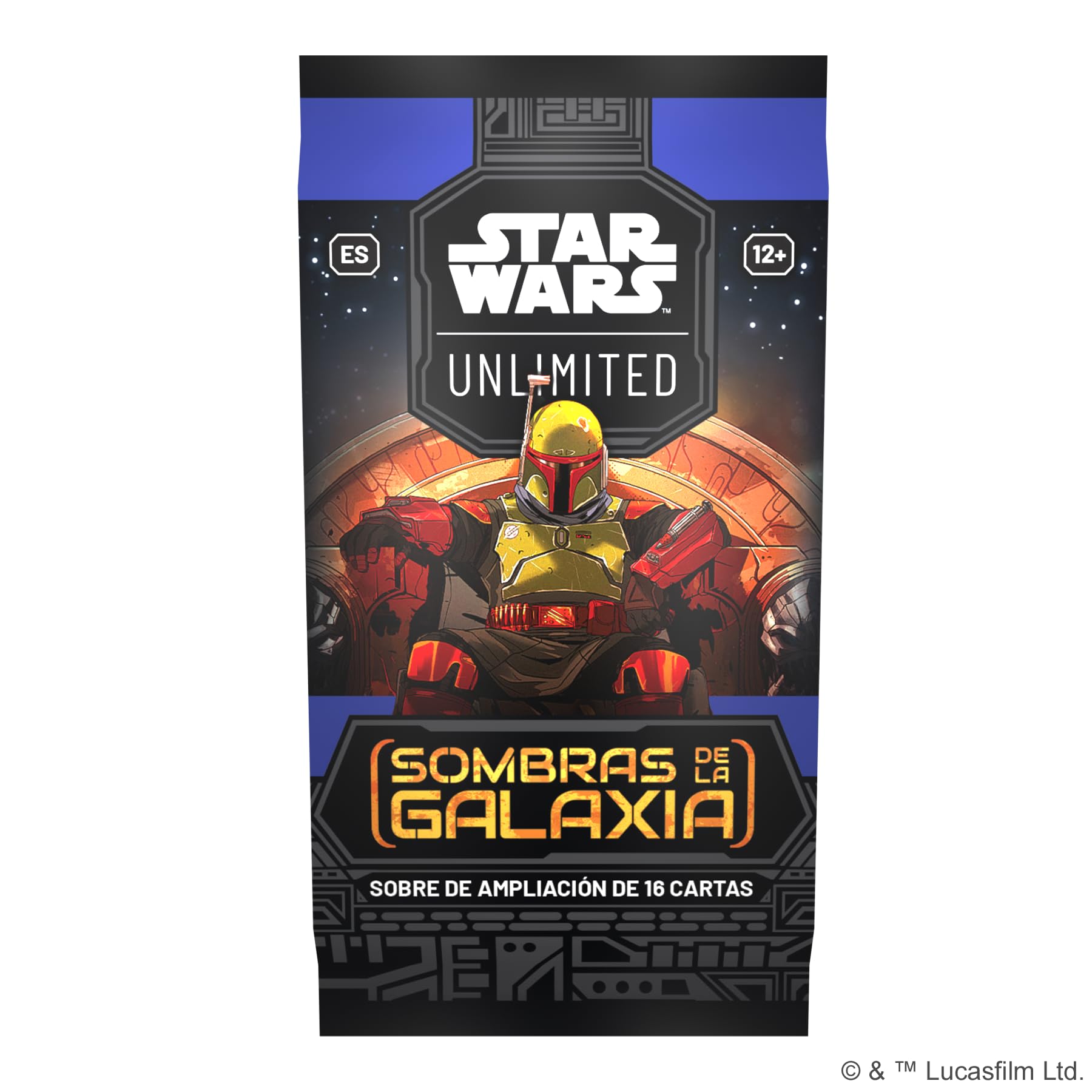 Fantasy Flight Games | Star Wars Unlimited: Sombras de la Galaxia Caja de 24 Sobres | Juego de Cartas Coleccionables | A Partir de 12 Años | para 2 Jugadores | 30 Min por Partida | Español