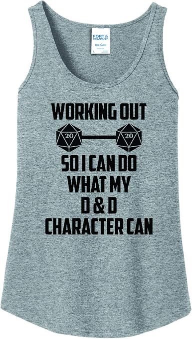 D\u0026D Character Does Ladies Tank 