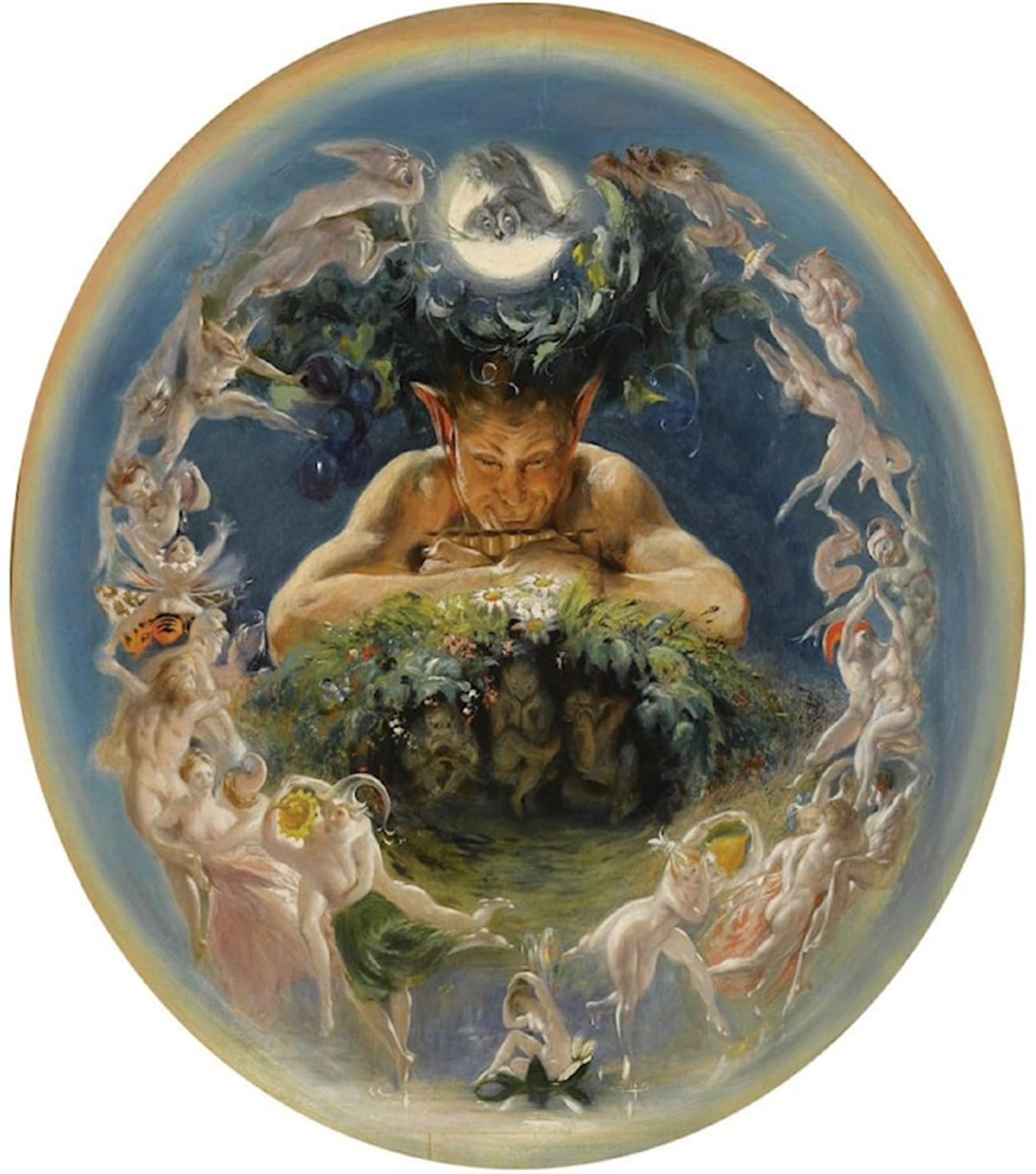 Tableaux Graffiti Art Mural Pan Daniel Maclise 60x90cm Impression Poster - 5