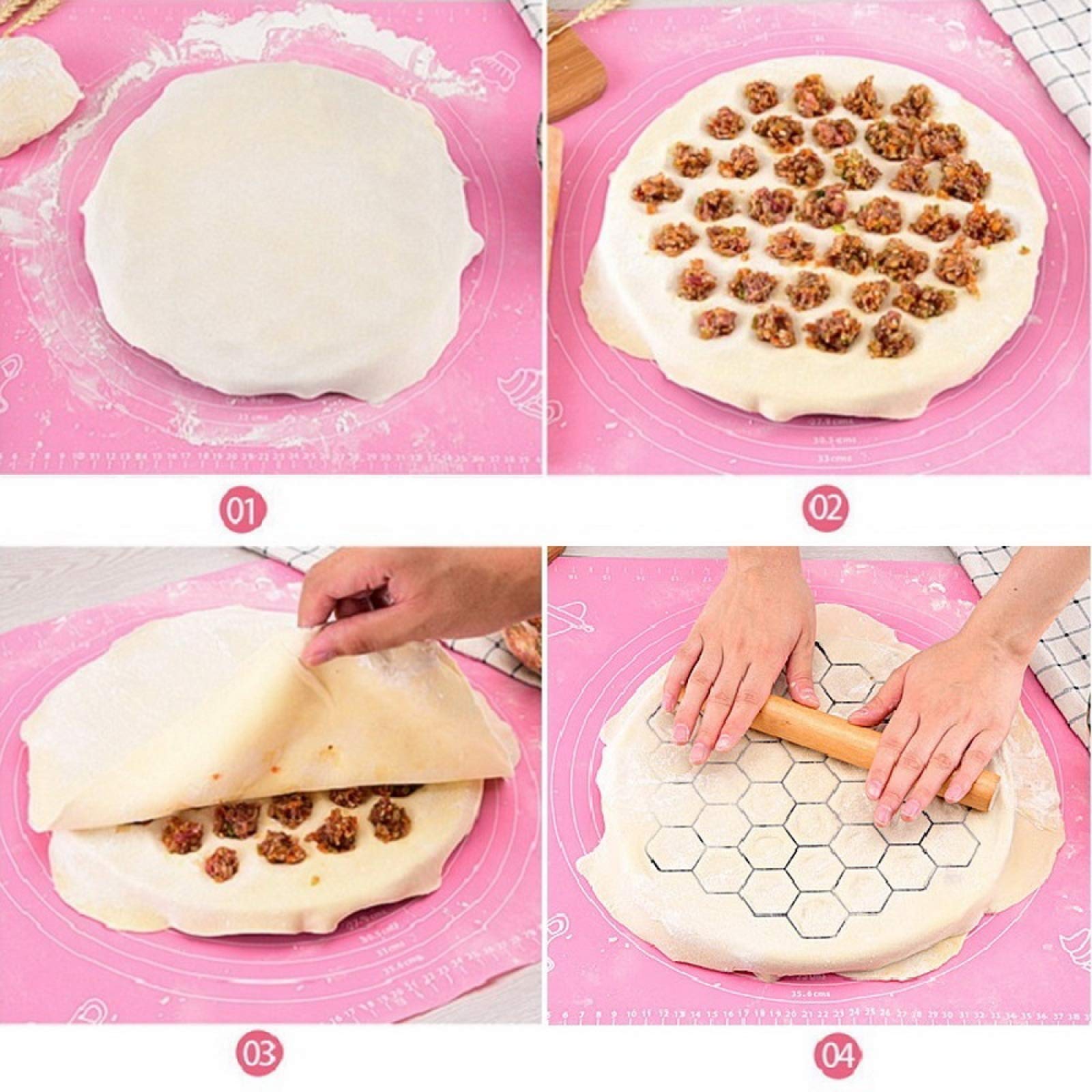 Maszyna do pierogów narzędzie kuchenne prasa do ciasta forma do ravioli z 37 otworami forma makaronu do domowych pierogów
