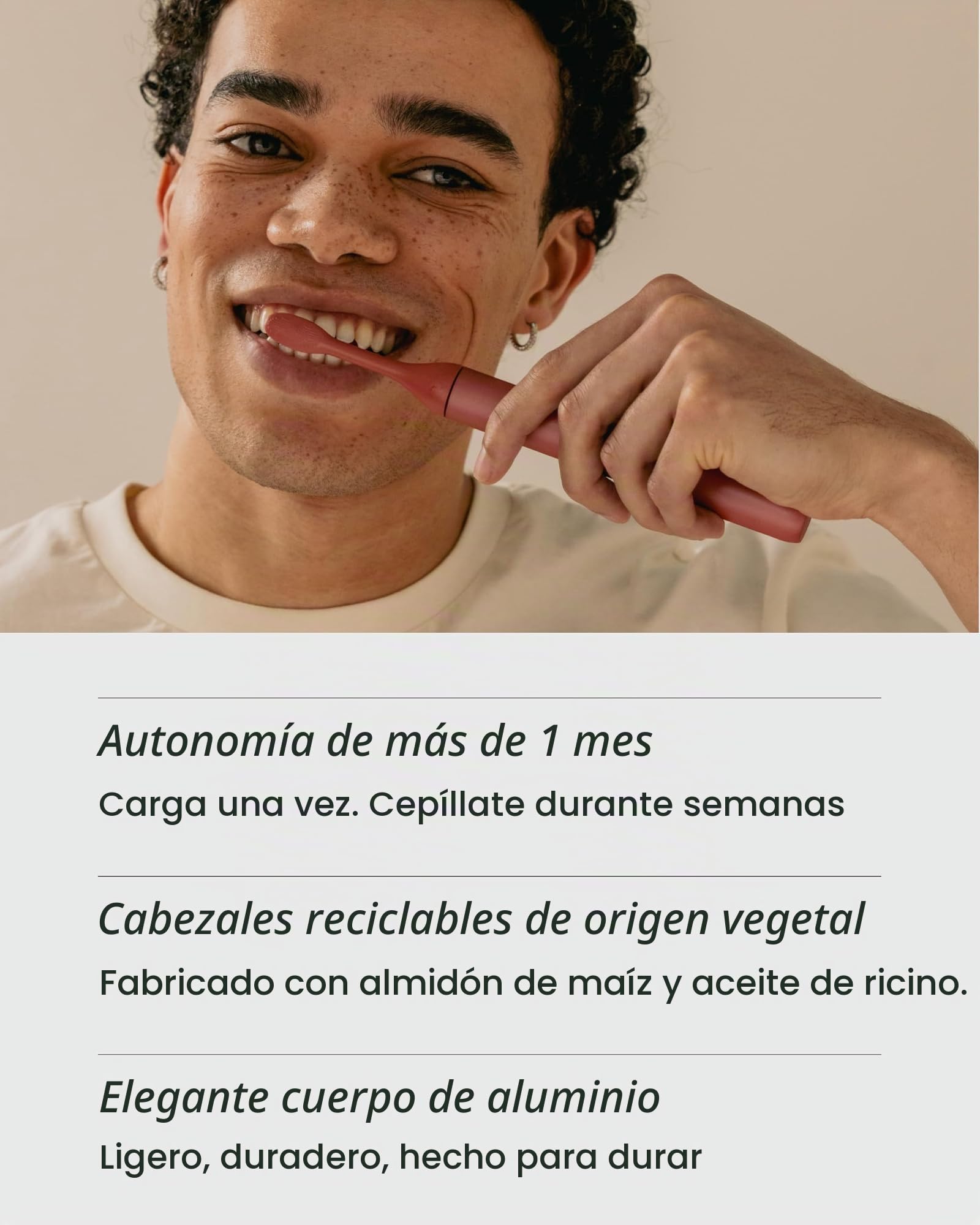 SURI 2.0 Cepillo de dientes eléctrico sónico con sensor de presión | 1 mes + batería | Clasificación número 1 del Reino Unido | Cepillo de dientes eléctrico para adultos | Cepillos de dientes sónicos