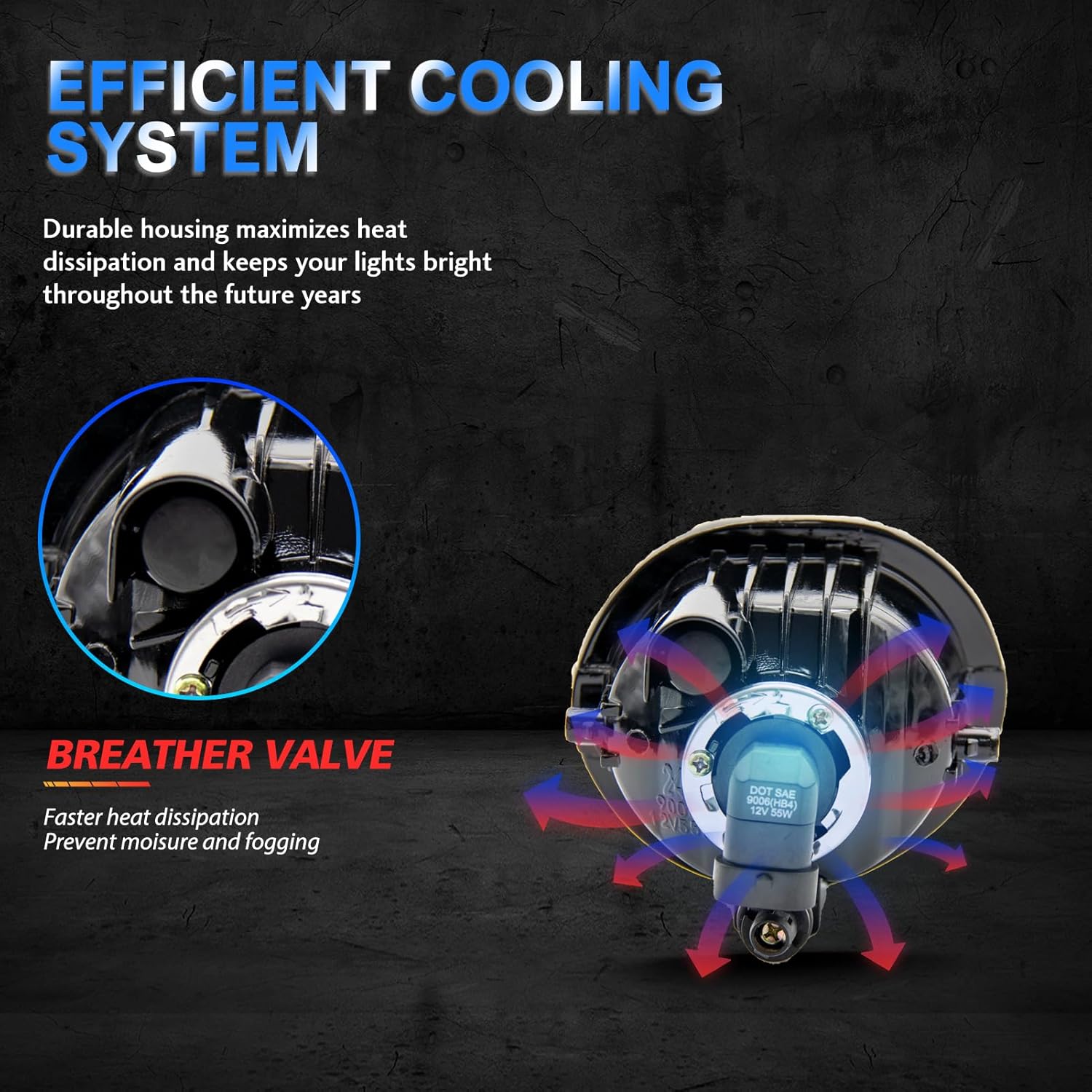 Fog Lights Assembly for 2003 2004 2005 2006 2007 2008 Toyota Matrix Replacement Kit for 2003-2008 Pontiac Vibe 2004-2009 2010 Scion TC with 9006 12V 55W Halogen Bulbs ​Clear Lens