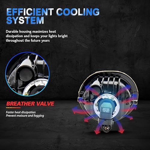 Miniatura 7 de Conjunto de luces antiniebla para Toyota Matrix 2003 2004 2005 2006 2007 2008 Kit de repuesto para 2003-2008 Pontiac Vibe 2004-2009 2010 Scion TC