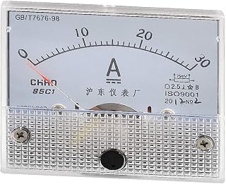 New Lon0167 Class 2.5 Accuracy DC 0-30A Scale Range Analog Amperemeter Panel Meter(Klasse 2.5 Genauigkeit DC 0-30A Analogbereich der Amperemeter - Anzeige