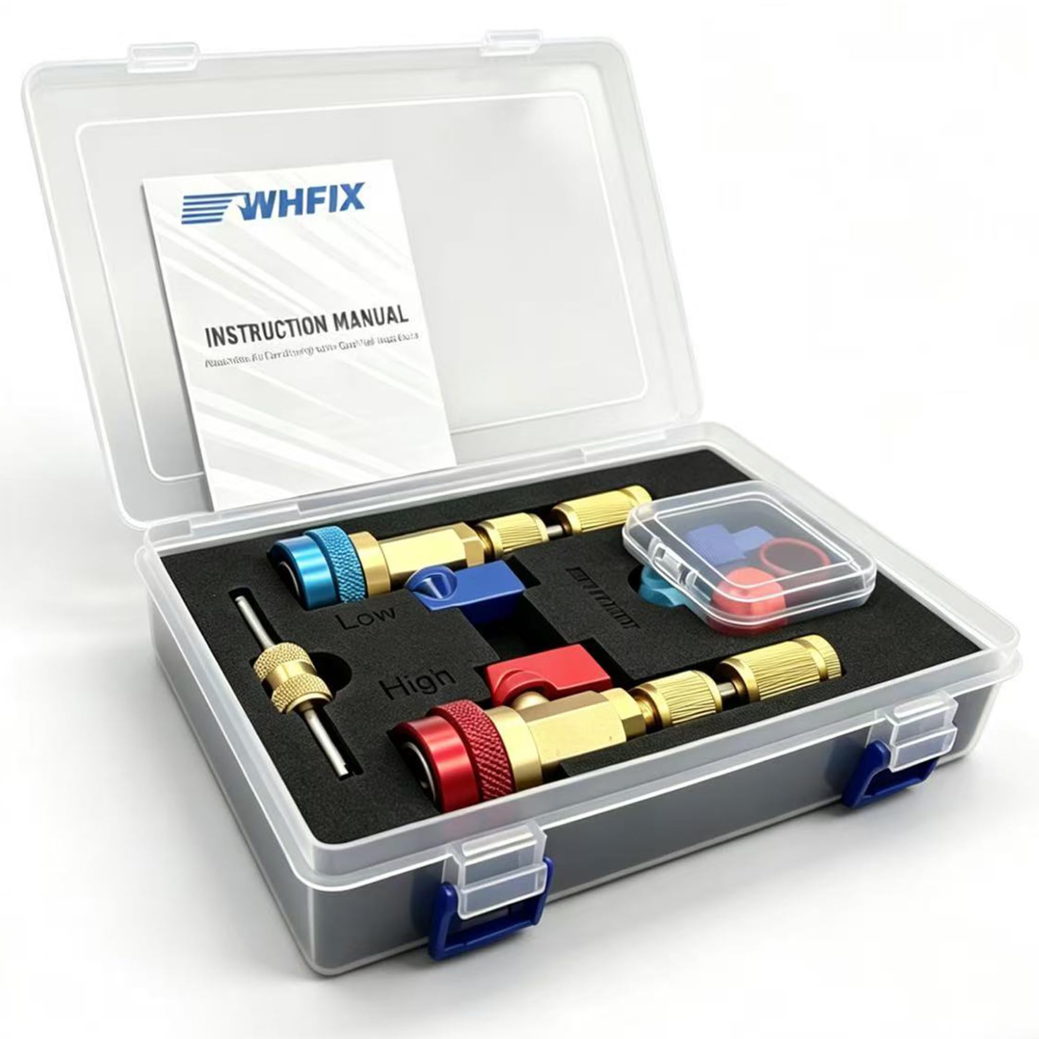 Photo 1 of ***MISSING PARTS***

TEOFix R134A Valve Core Removal Tool Set