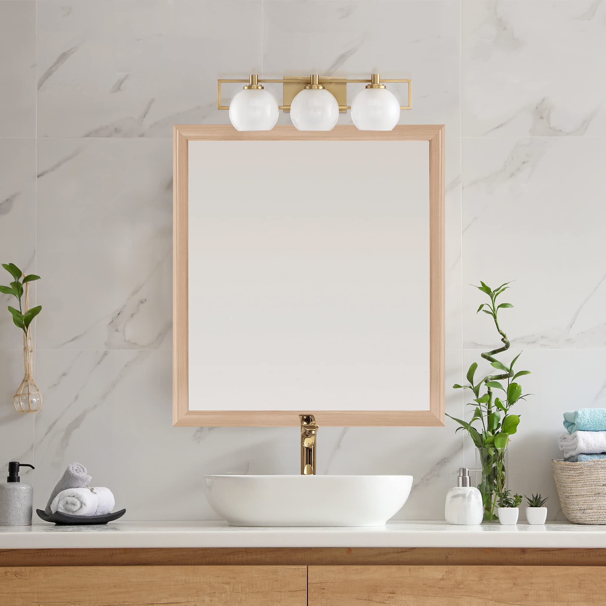 Essentials-8 Light Bath Vanity in style-48 Inches Wide by 4.75 inches high-Satin Nickel Finish