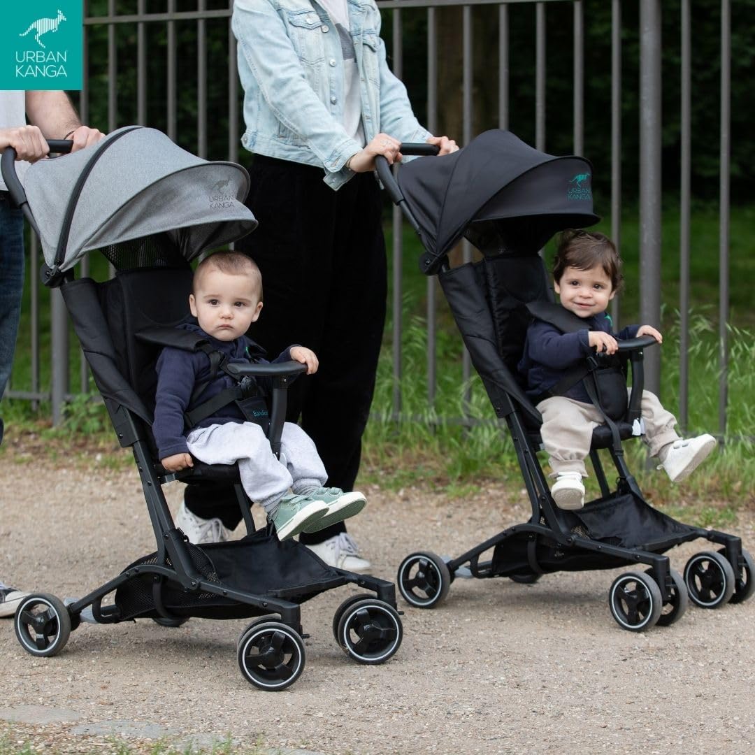 Urban Kanga Bandicoot Reisebuggy Handgepäck bis 22 kg Kompakt faltbar Schultergurt Transportabdeckung