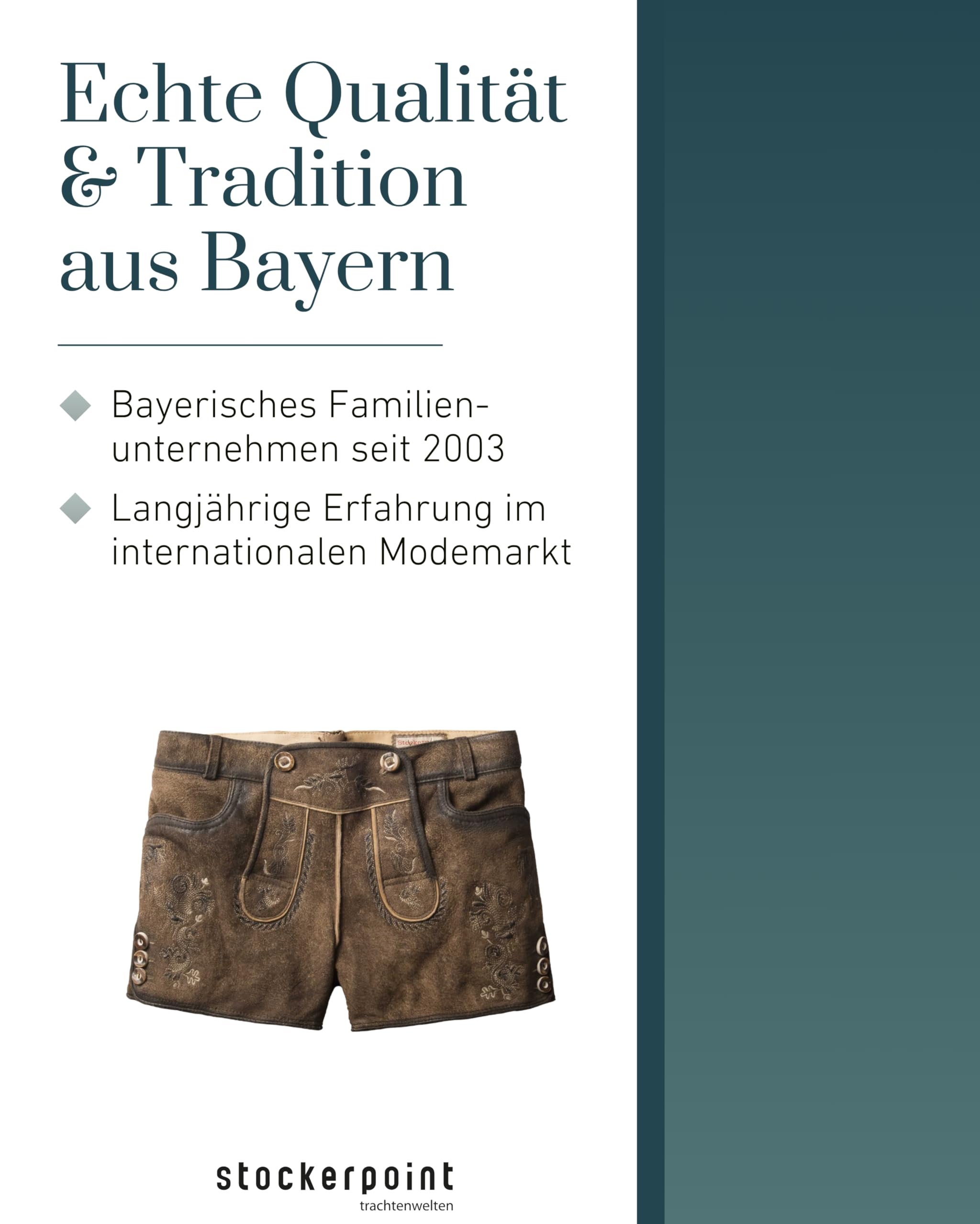 Stockerpoint Damen Trachtenlederhose Rosy