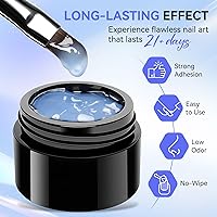 Vista 6 de Makartt Arte de Uñas en Gel 3D: Gel de Escultura 3D para Arte de Uñas, Polvo de Uñas Cromado Espejo, Esmaltes en Gel, Tallado, Pintura Metálica 3D