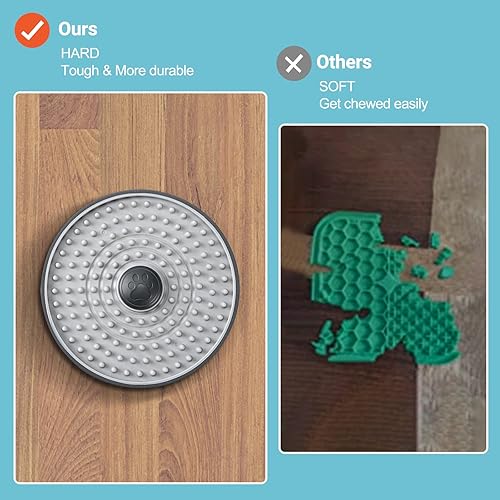 Miniatura 7 de Avont Tapete para lamer para perros y gatos, tapete para lamer jaula de perros y gatos, alimentador lento para alimentos húmedos, almohadilla para