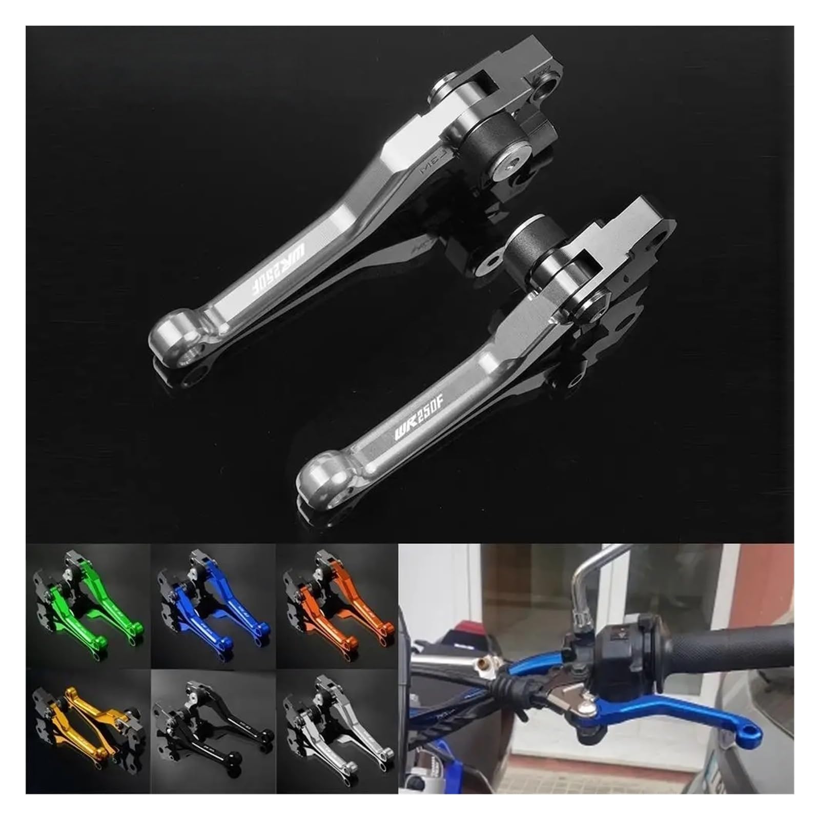 Moto Freno Frizione Master Per WR250F WR 250F 1996-2018 2010 2011 2012 2013 2014 2015 2016 2017 Leva Pivotante Per Moto Da Cross Freno Frizione Per