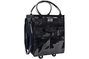 Collapsible Reusable Grocery Bag On Wheels