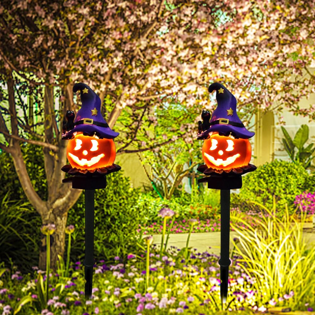 Amazon.co.jp : GETBSTOOP ハロウィンデコレーション 屋外ソーラーパス