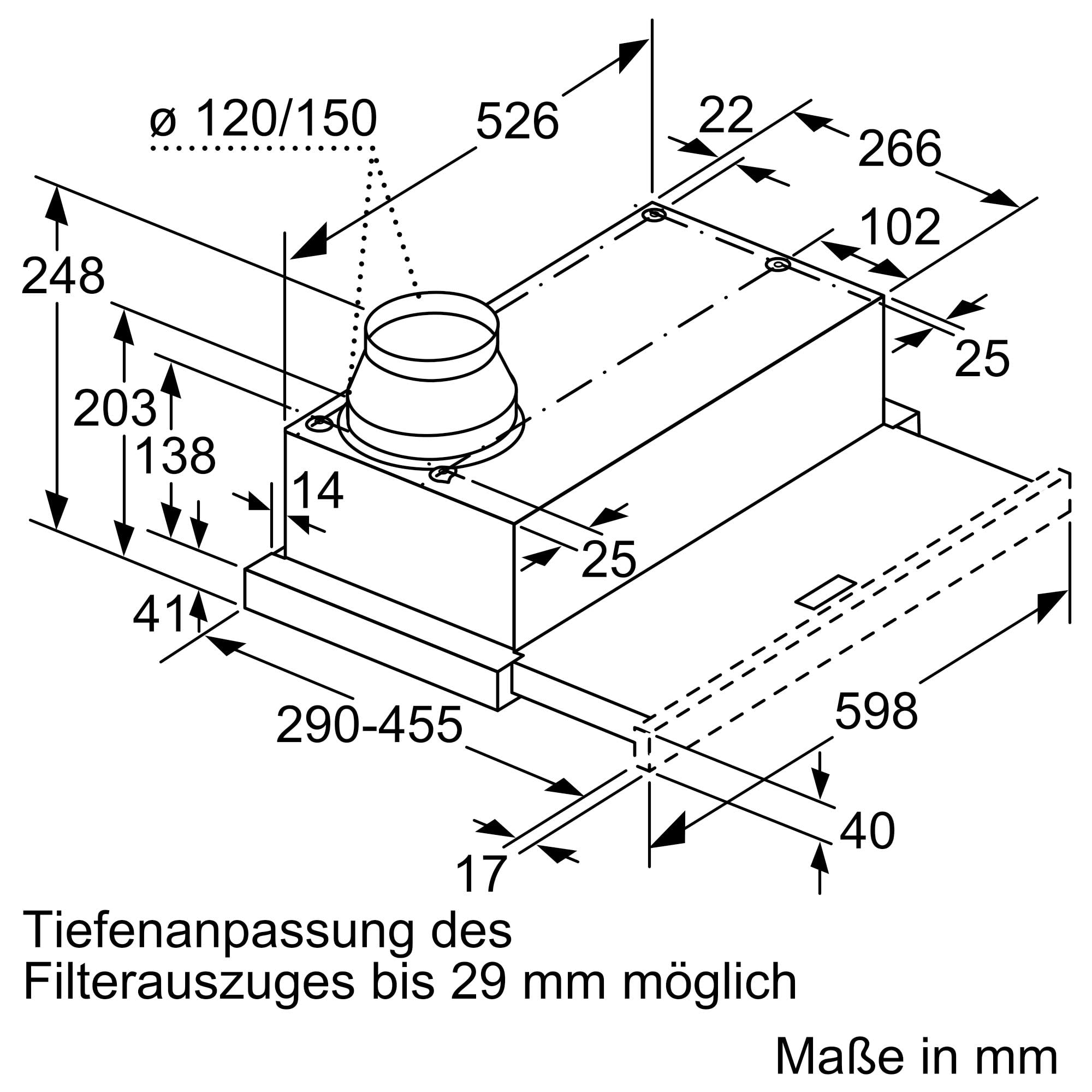 Siemens iQ300 Flachschirmhaube 60 cm LED-Beleuchtung iQ Drive Motor Silbermetallic