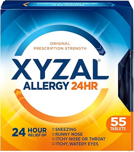 Xyzal Alergia 24 Horas - 55 Tabletas, Paquete de 3