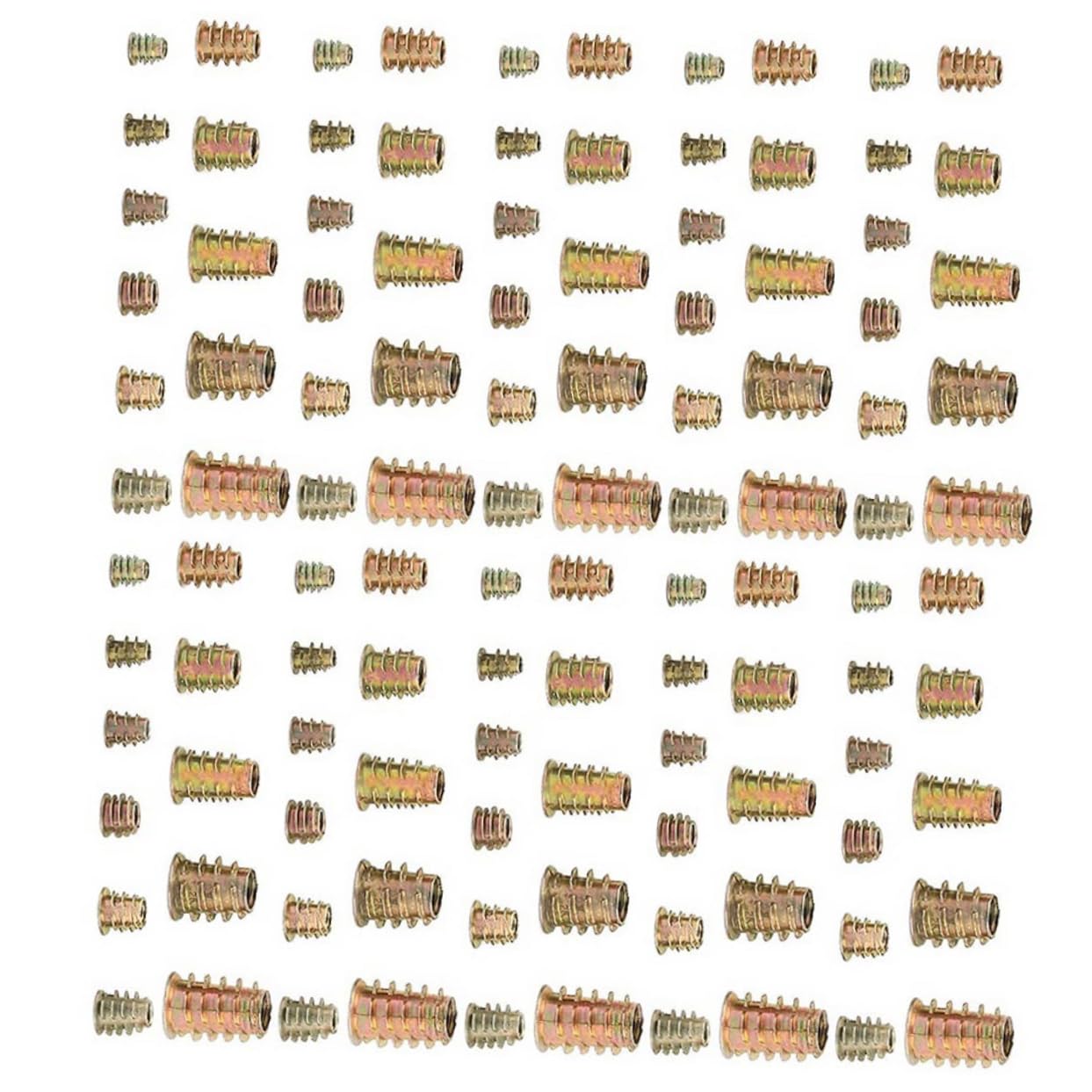 460pcs Nut Socket Screw Inserts for Wood Furniture Easy Installation for Cabinets and Solid Wood Combinations