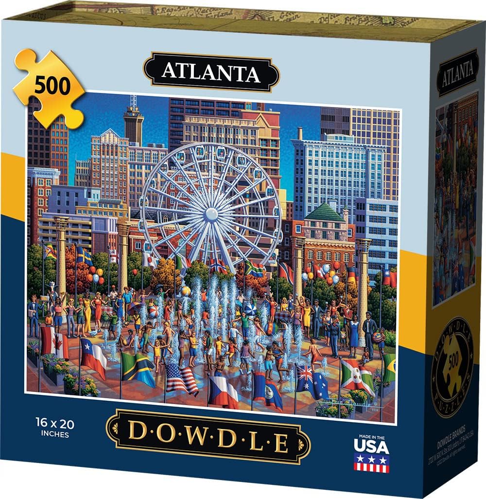 Dowdle Jigsaw Puzzle - Atlanta - 500 Piece