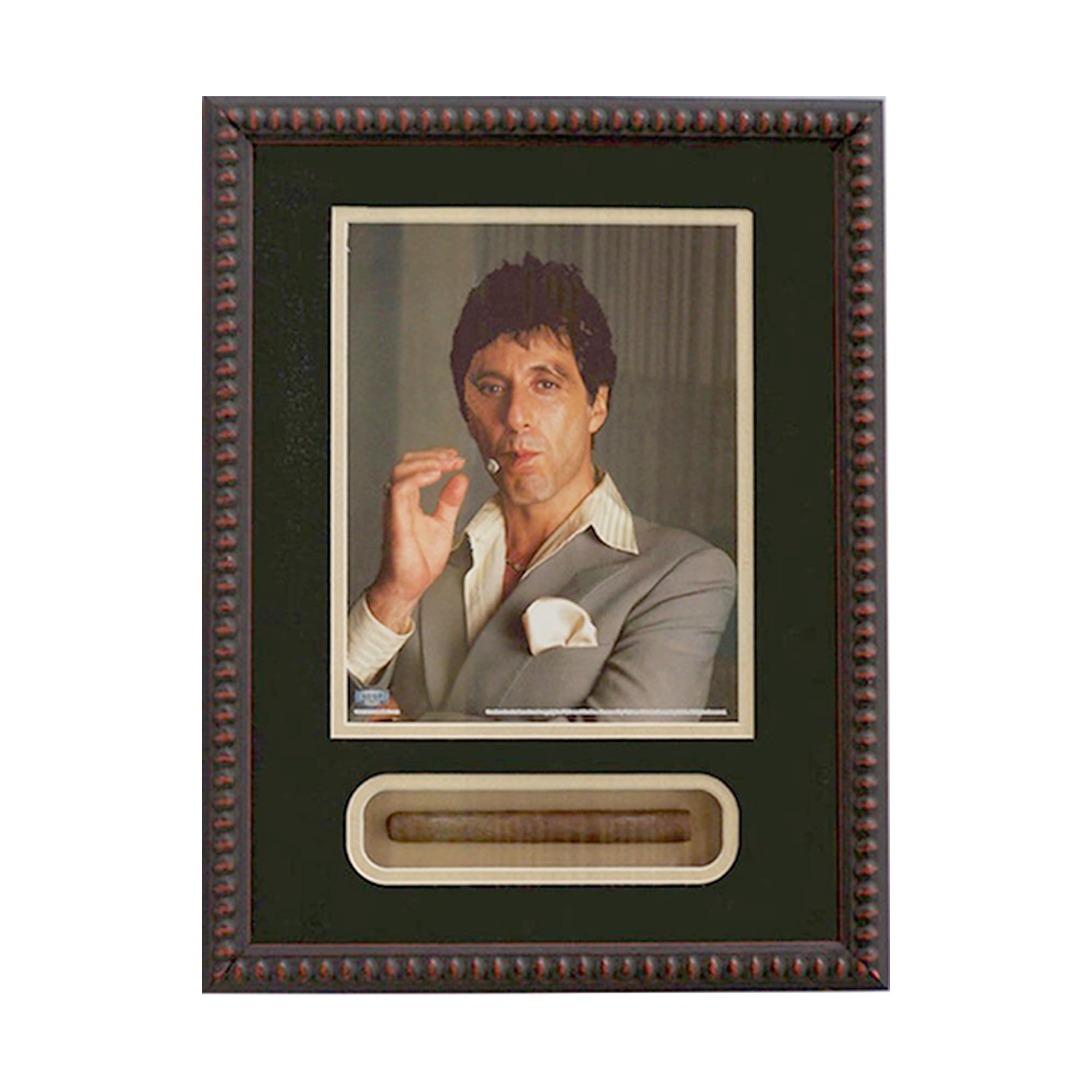 Scarface Al Pacino Shadowbox Framed Photo – 14x20 inches, Wall Art Décor, Memorabilia Gifts