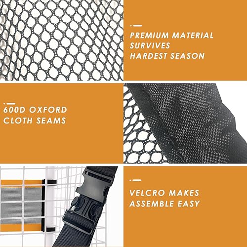 Miniatura 4 de MR Soccer Goal Target Sheet, Field Net, Professional Shooting Practice Aid