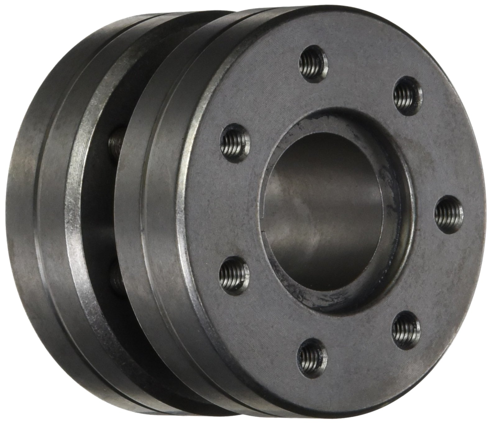 Climax Metals C600M-25 Keyless Rigid Coupling, Steel, 25 mm Shaft Diameter, 0.98