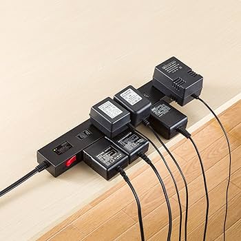 【未開封】雷ガードタップ 2P 6個口 1m 10点セット サンワプライ Amazon.co.jp: サンワサプライ 電源タップ 10個口・2P (1m