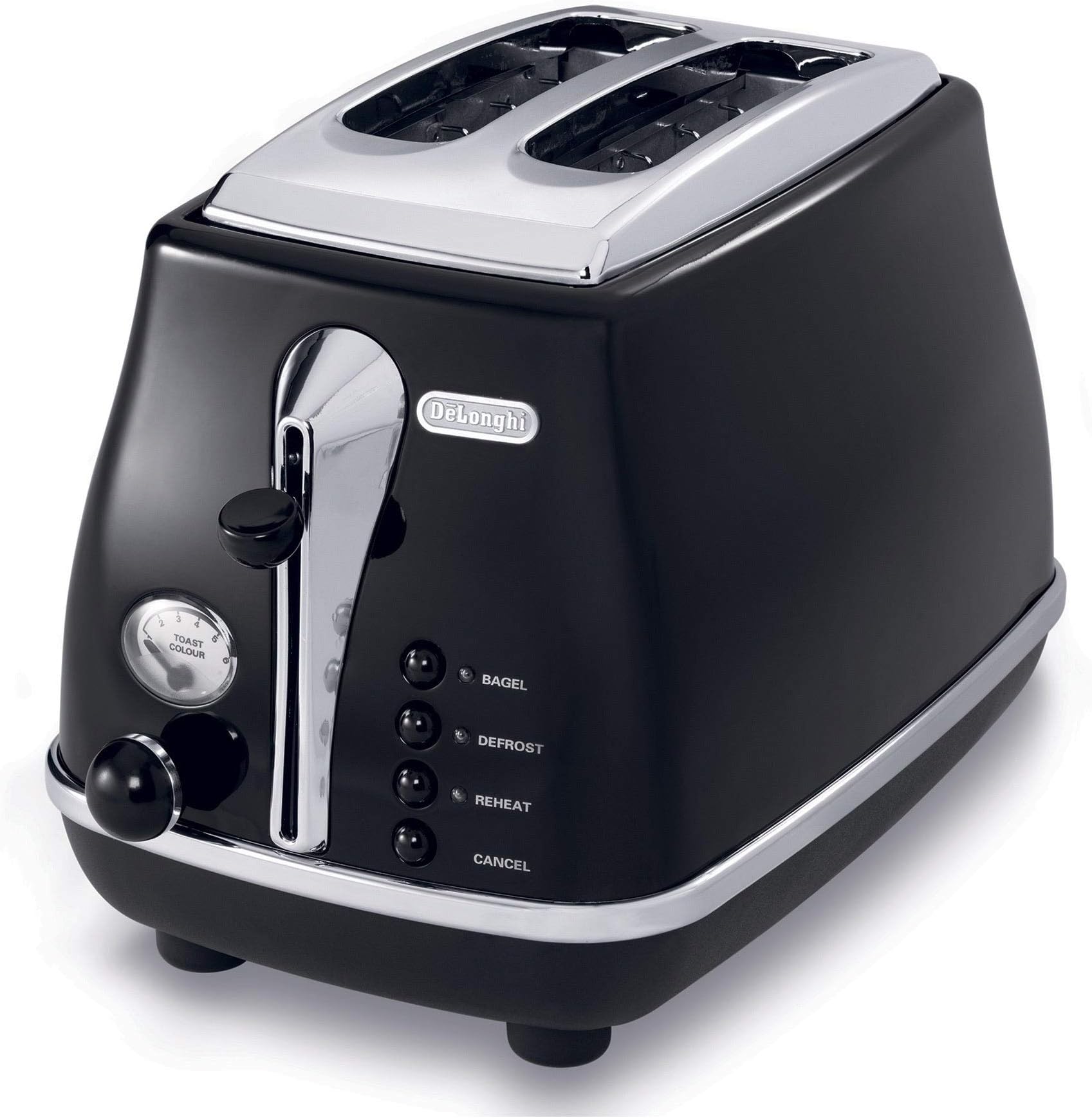 DeLonghi CTO2003BK De'Longhi 2-Slice Toaster, Black