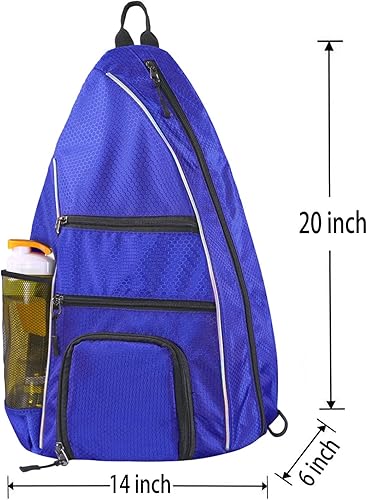 Miniatura 6 de Bolsa de pickleball  Bolsas de pickleball para mujeres y hombres  Mochila de pickleball  Estuche de viaje de pickleball para raqueta de tenis de