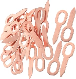 JECOMPRIS 100 Piezas Accesorios de reparación de la máquina soldador extractor de abolladuras herramientas de reparación de abolladuras coches removedor de abolladuras planchar Oro rosa