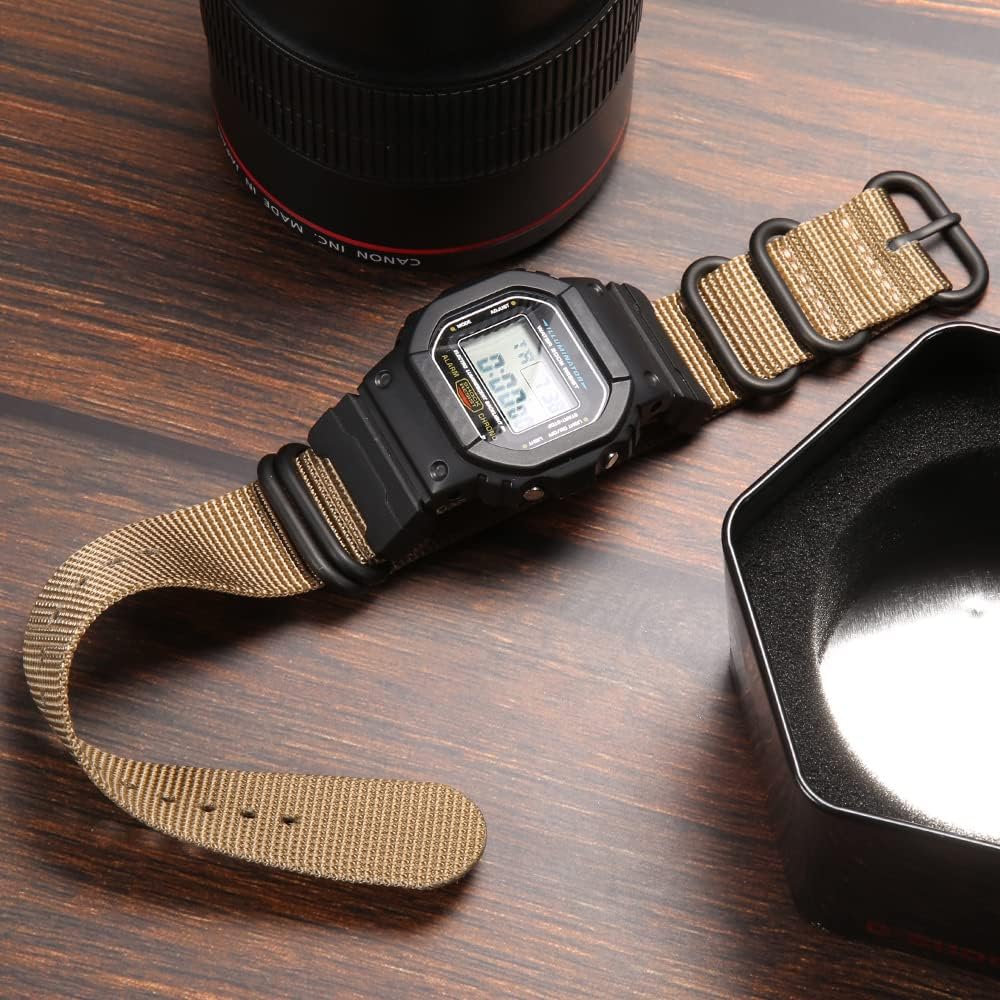 Dw 5600bbn Correa Nato Casio G Shock G Shock 5600 Strap Top