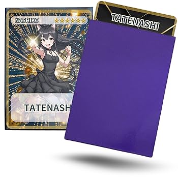 Amazon | TATENASHI カードスリーブ 裏透け防止 エンボス