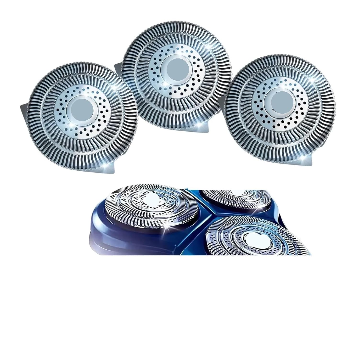 HQ9 Replacement Head Blade, Compatible With Philips, Compatible For Norelco，Electric Shaver HQ9 Speed XL Series,HQ9080,HQ9070,HQ8240,8260,8140Xl
