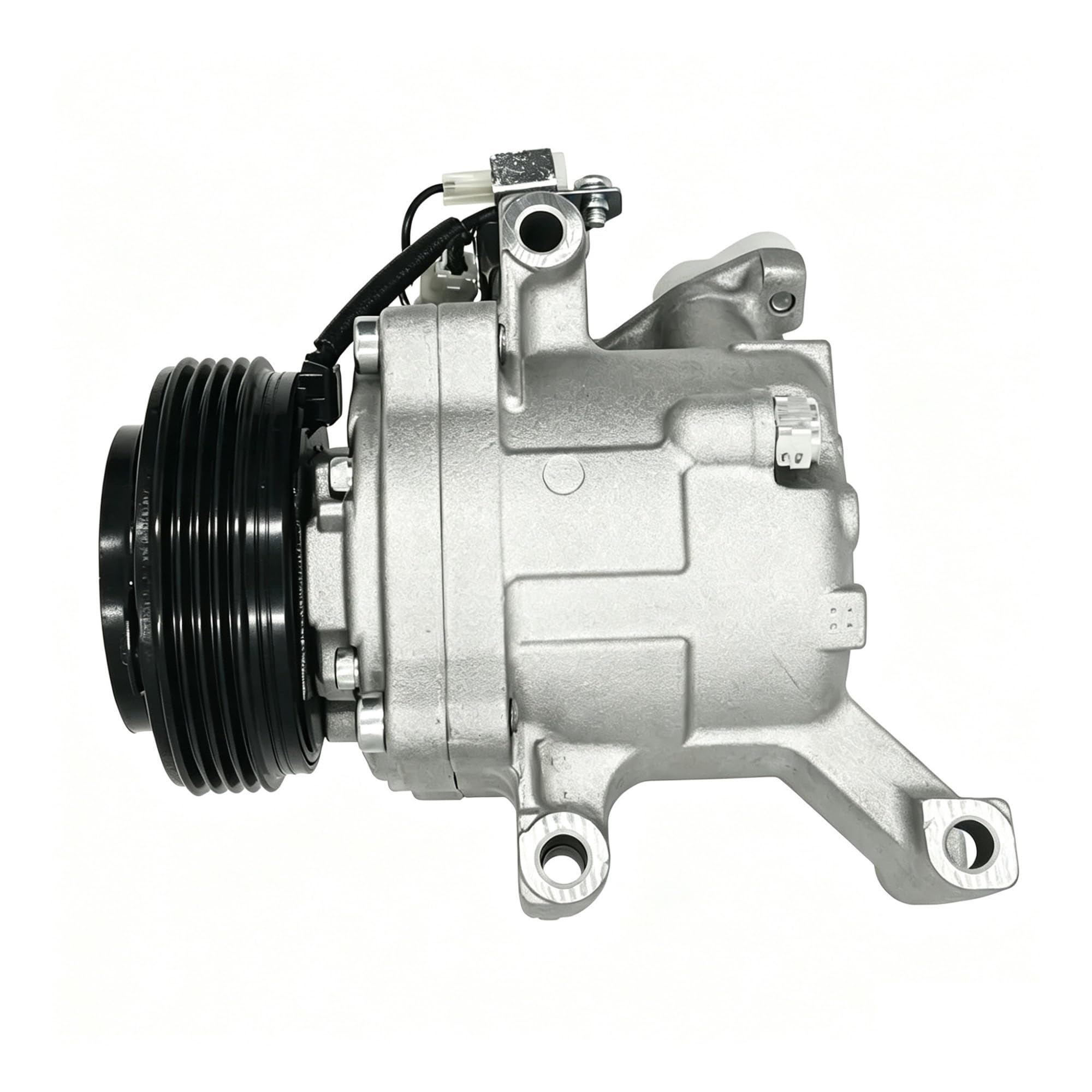 Zzqzzqzzq 4Pk Sv07c Automotive A/C Compressor, 12V Iron Unit With /6Pk 110Mm Pulley, Reference Oe Codes 88320-B1020, 88320-B4010, 4471906629(4Pk)