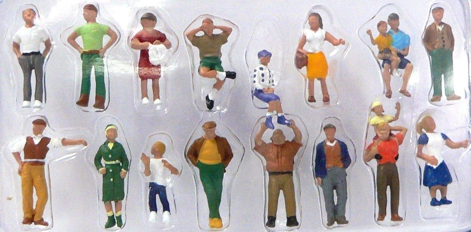 Woodland Scenics® 16 People - HO Scale