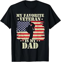 My Favorite Veteran is My dad Army Military Veterans Day T-Shirt