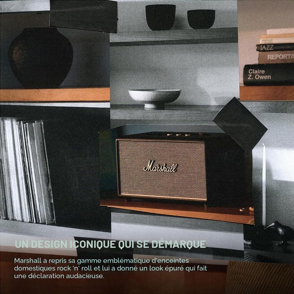 Marshall Stanmore III Haut-Parleur Bluetooth - Noir