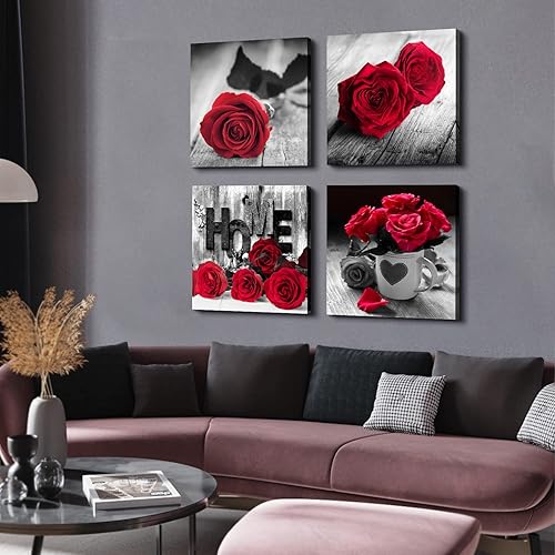 Miniatura 344 de Arte de pared de naturaleza con plantas verdes, decoración de pared de hojas botánicas tropicales, impresiones en lienzo para dormitorio, Hoja