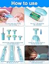 RENESMEE Baby Grooming Kit - Newborn, Toddler and Kids Accessories Set | Portable Infant Care Kit for Travel and Home Use | Suitable for 0-3 Years and Above (Set of 1, Multicolor) gallery image
