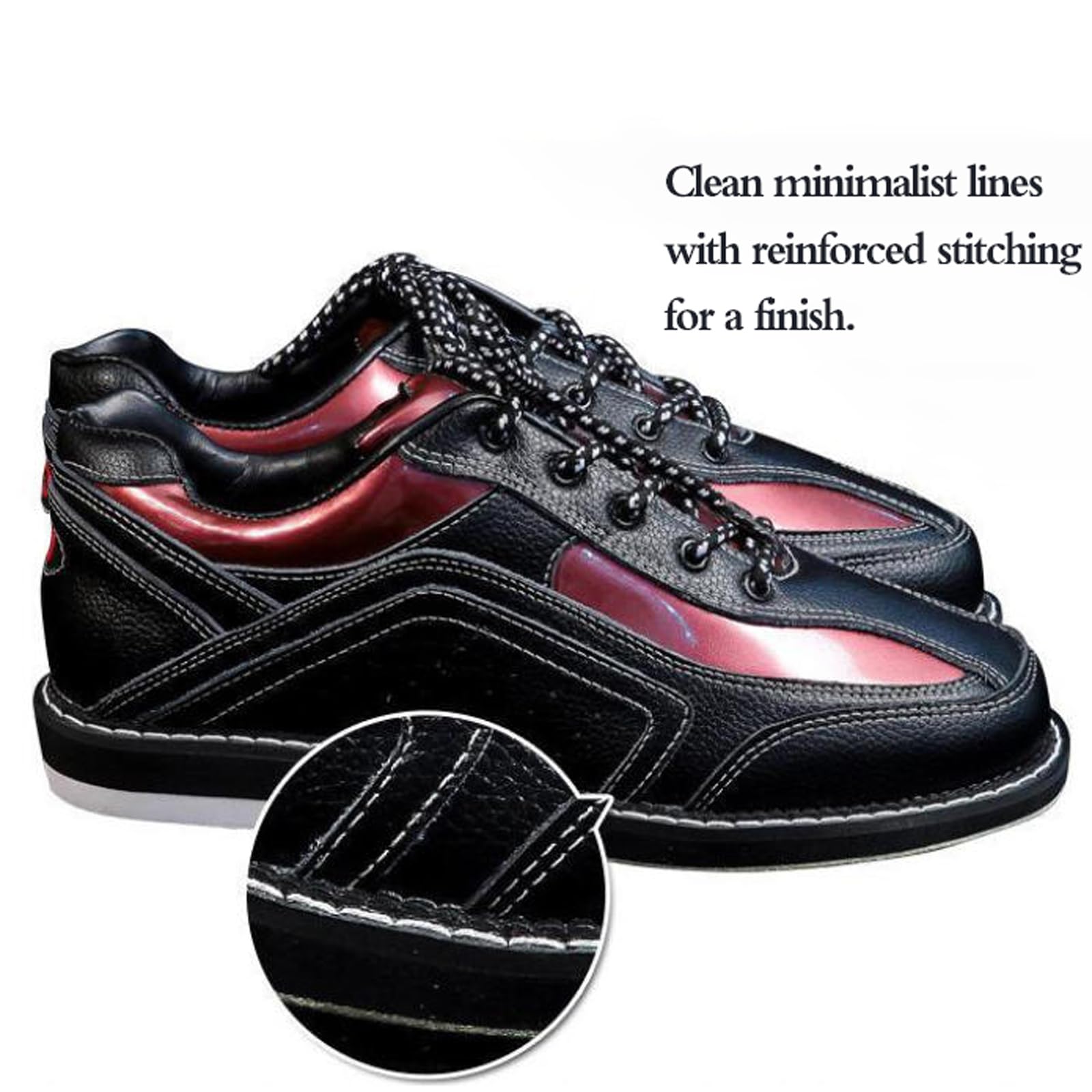 Sport Scarpe da Bowling,Scarpe da Bowling Uomo,Scarpe da Bowling Donna,Scarpe da Bowling da Giardino,Leggere Antiscivolo,vestibilità Comoda,per hobbisti e Appassionati Occasionali